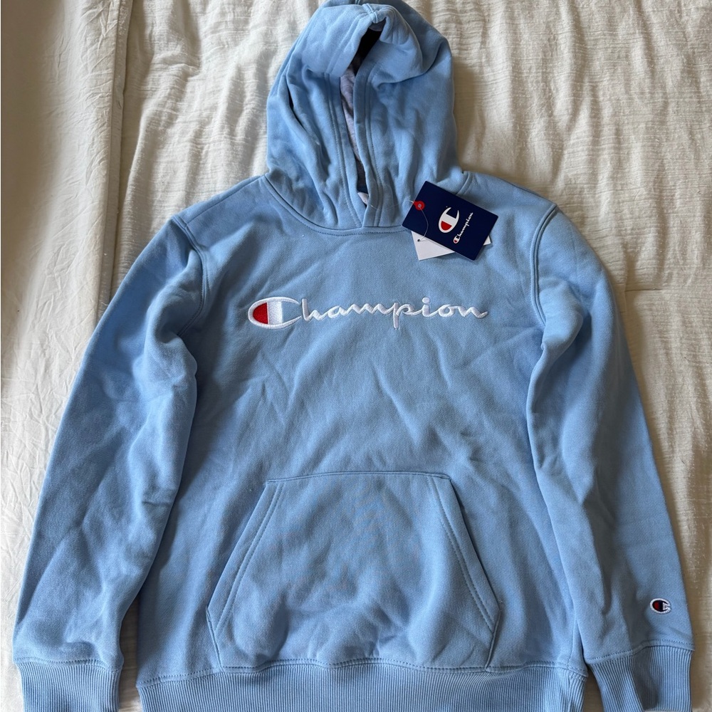 Champion Kid’s Blue Hoodie Sweater
